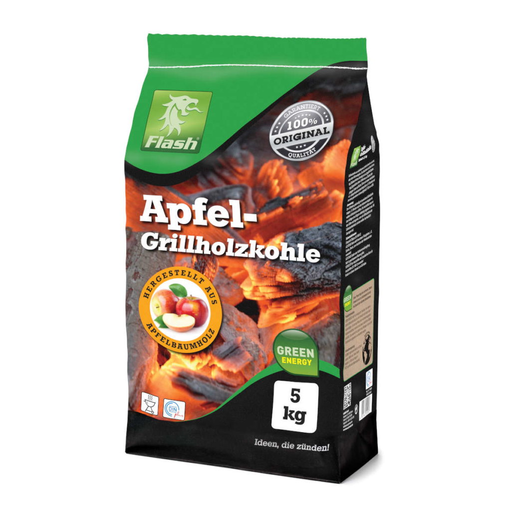 Apfel-Grillholzkohle 5 kg