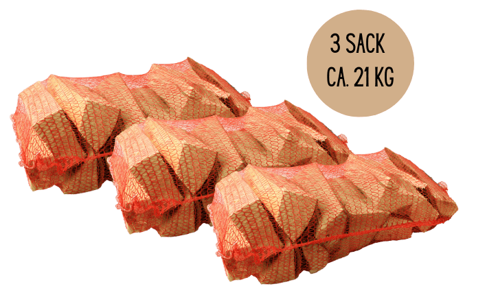 7kg Kaminholz Mix im Netzsack 12,5dm³ - 3 Sack ca. 21kg 7kg Kaminholz Mix im Netzsack 12,5dm³ - 3 Sack ca. 21kg