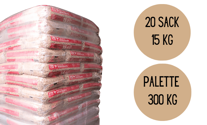 Holzpellets FIREFLIES - 300kg