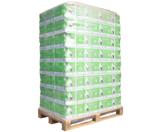 Runde Holzbriketts HARTHOLZ im Karton - 960kg Runde Holzbriketts HARTHOLZ im Karton - 960kg